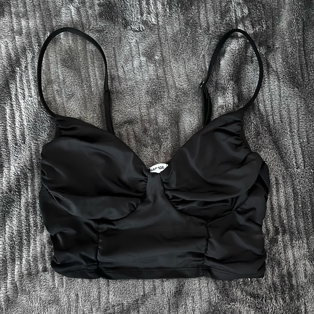 Ribbed crop top